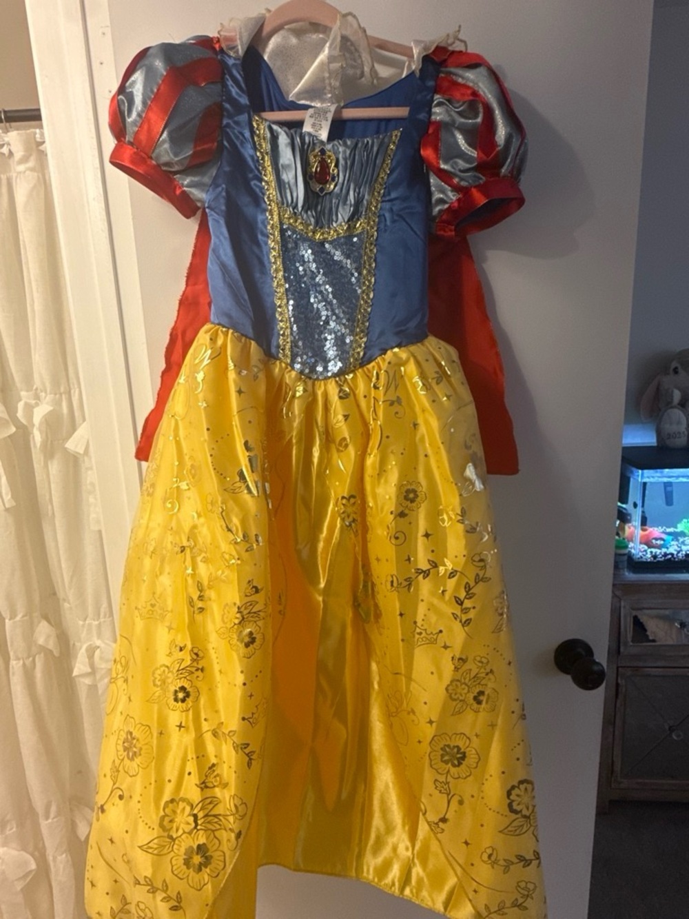 Disney Blue, Red & Yellow Princess Costume Dress